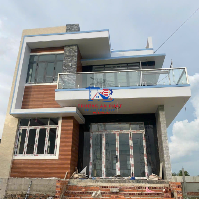 Lan can inox sân thượng