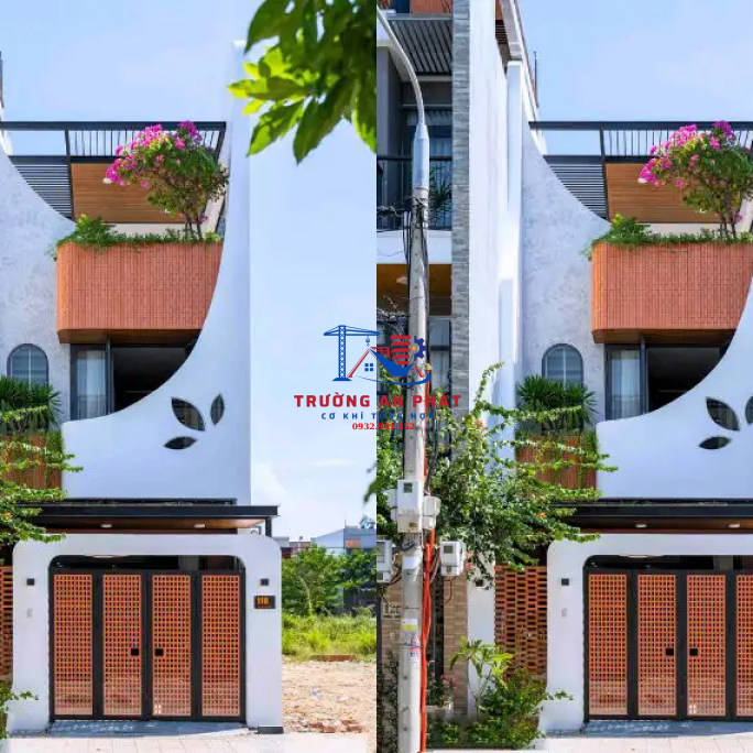 Mẫu nhà phố lấy sáng 