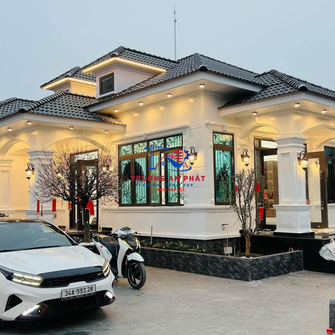 Biệt thư mái ngói đẹp